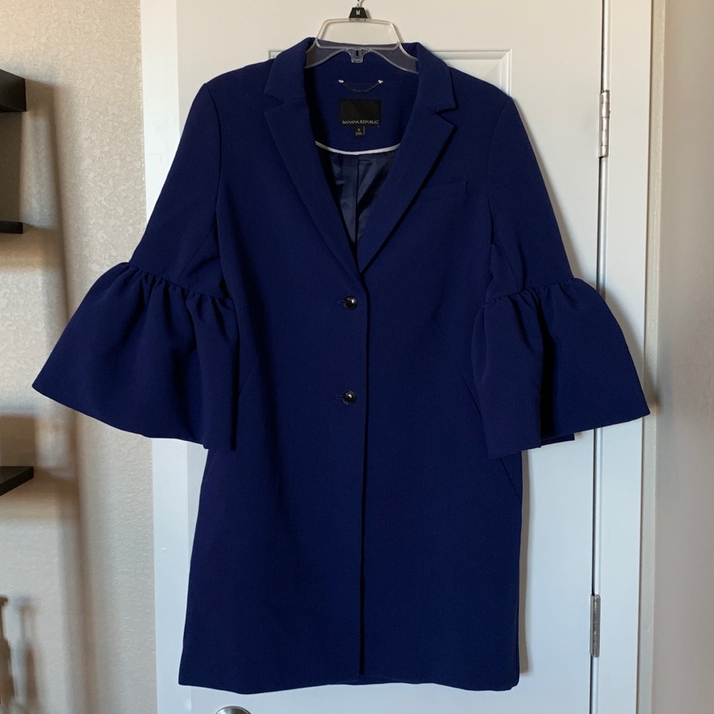 Banana republic bell sleeve coat - Picture 3 of 5